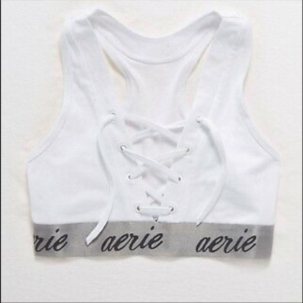 Aerie Logo Bralette Size XS